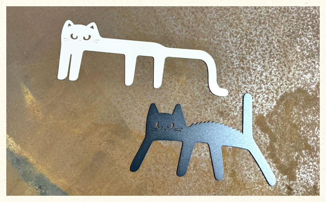 【選べるカラー】にゃんストッパー （ ホワイト ／ ブラック ）