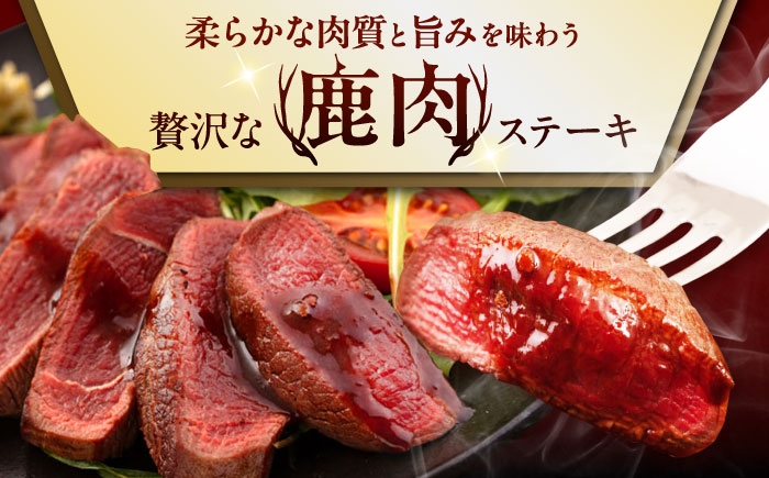 ステーキ3種セット  ジビエ モモ セット ステーキ 赤身 冷凍配送 定期便 