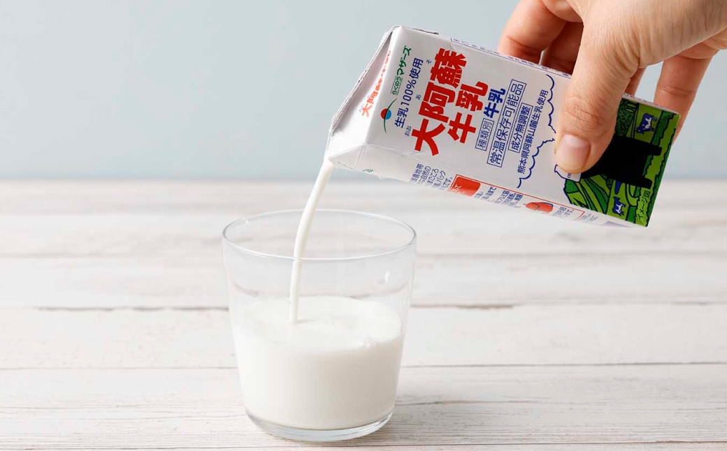 くまモン大阿蘇牛乳 200ml×24本