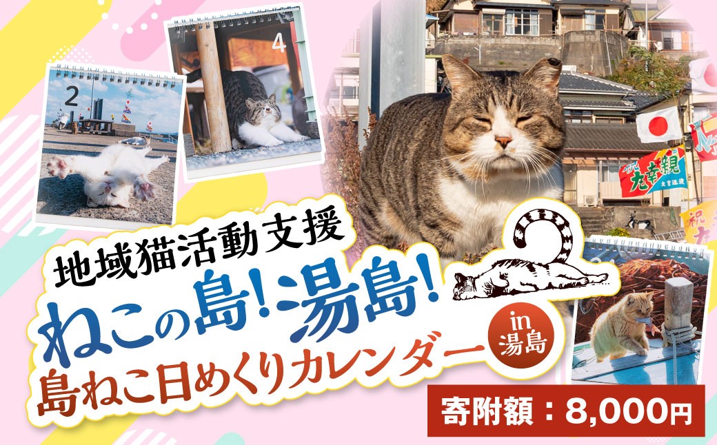 島ねこ日めくりカレンダーin湯島