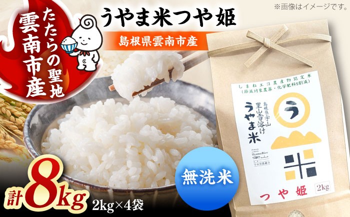 無洗米 コメ つや姫 白米 8キロ