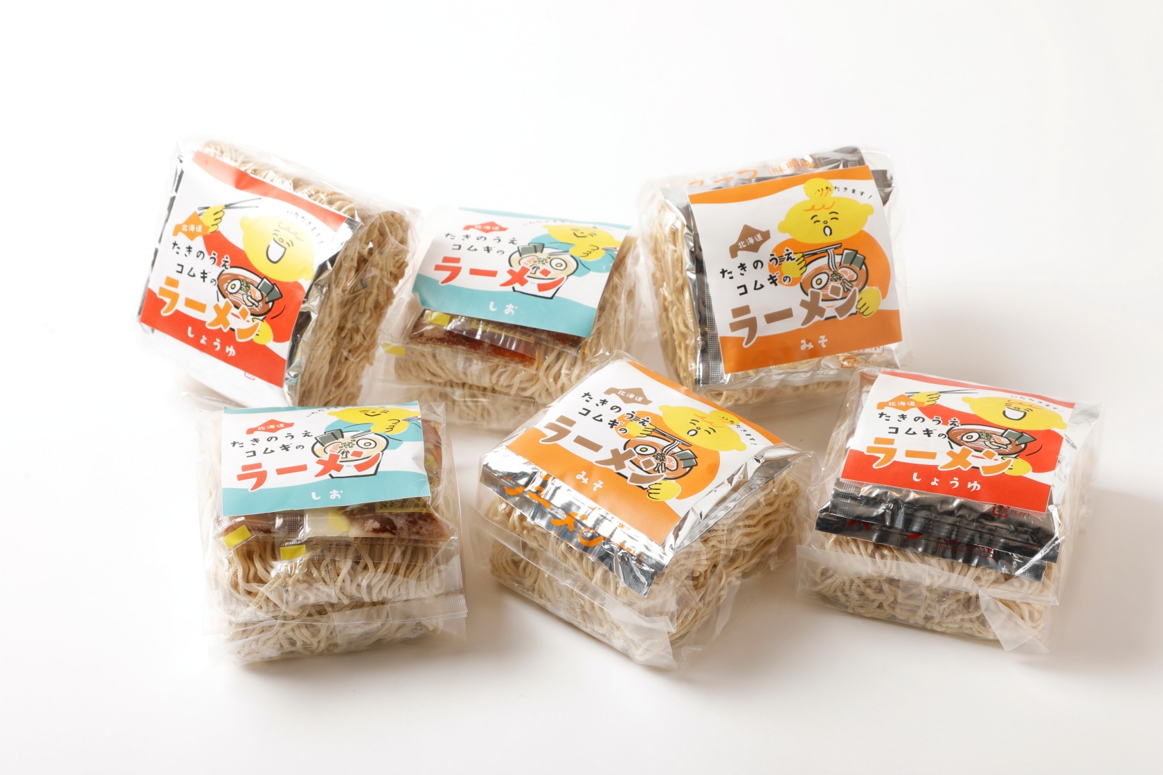 滝上町産小麦粉100％！独自の製法で造りあげ、生ラーメンのように美味しい味！