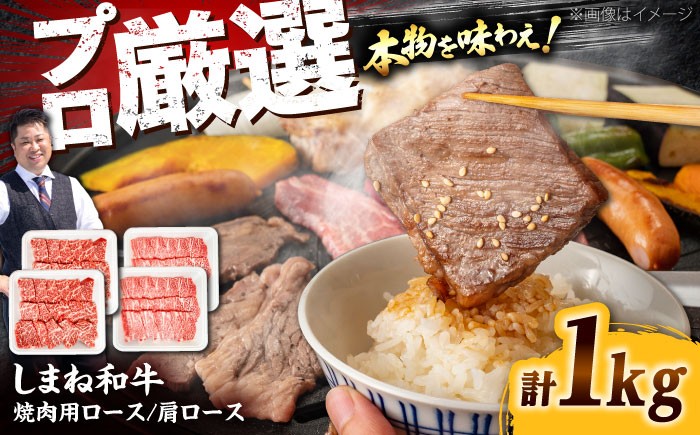 肉 お肉 しまね和牛 国産牛 牛肉 ロース肉 肩ロース肉 焼肉 詰め合わせ