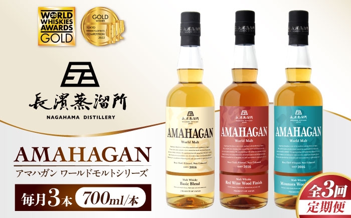 ウイスキー アマハガン 酒 ウィスキー AMAHAGAN お酒 モルト モルトウイスキー ハイボール 長濱蒸溜所 定期便 人気