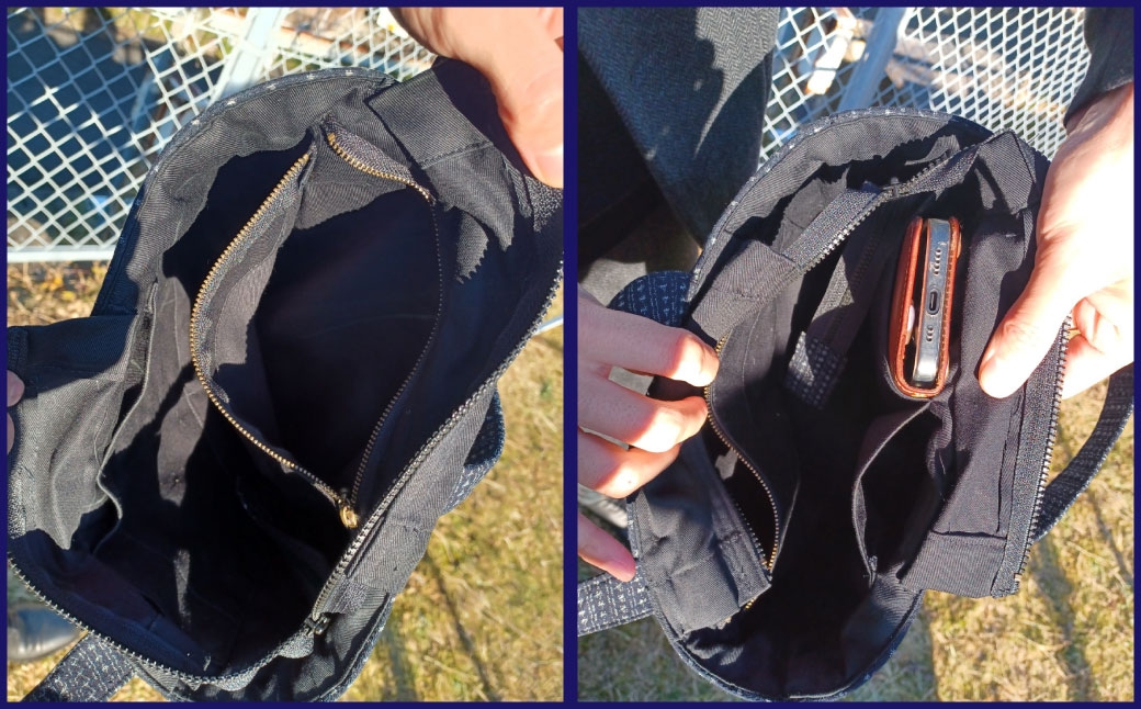 絣パッチ トートバッグ