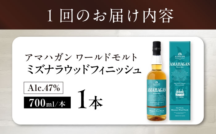 ウイスキー アマハガン 酒 ウィスキー AMAHAGAN お酒 モルト モルトウイスキー ハイボール 長濱蒸溜所 定期便 人気