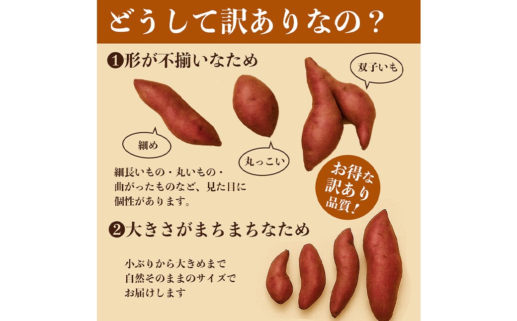 訳あり さつまいも 約5kg