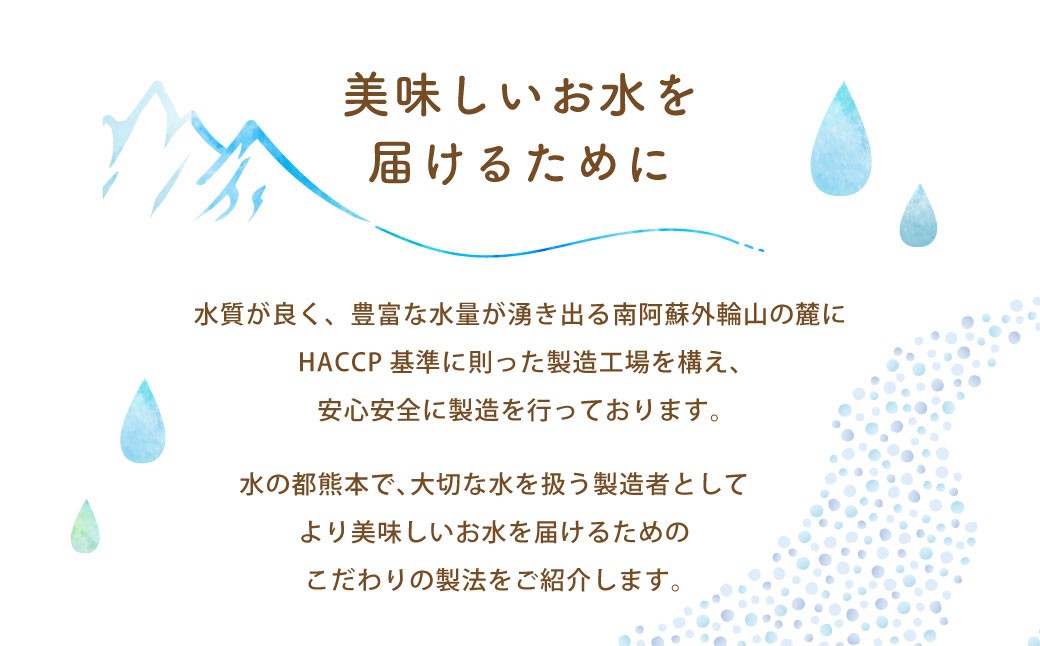 熊本のおいしいお水 阿蘇山天然水 500ml×48本（2ケース）