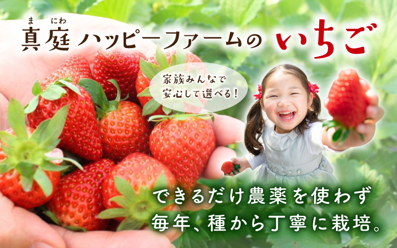 毎年種から丁寧に育て、できるだけ農薬を使わない環境を整えています。家族みんなで安心して楽しめます！