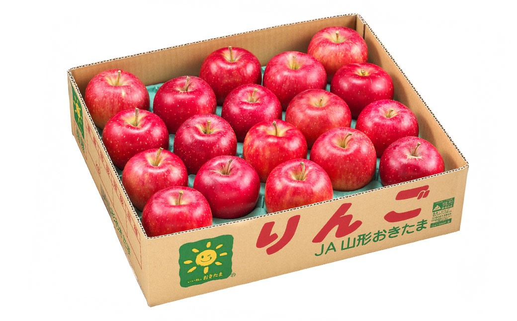 山形県おきたま産 りんご （高徳）（秀） 6玉～11玉（約1.8kg）