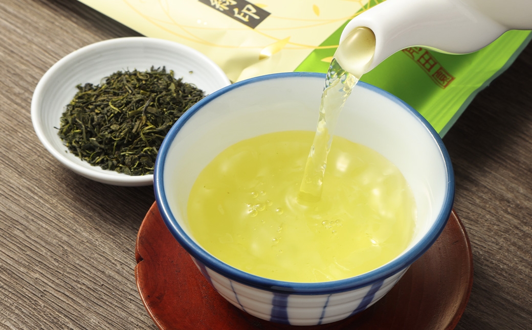 芳醇なコクと香り 長崎玉緑茶緑印 (100g×3本) 長崎玉緑茶金印 (100g×2本) 合計約500g 