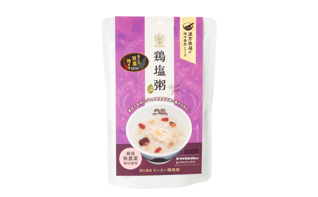 【全6回定期便】レトルト鶏塩粥セット ／ 230g×4個 合計24個 保存食 長期保存