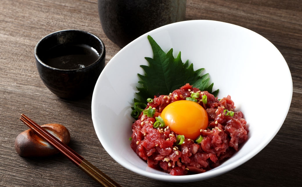 【6ヶ月定期便】 馬肉さくらユッケ250g（50g×5パック）