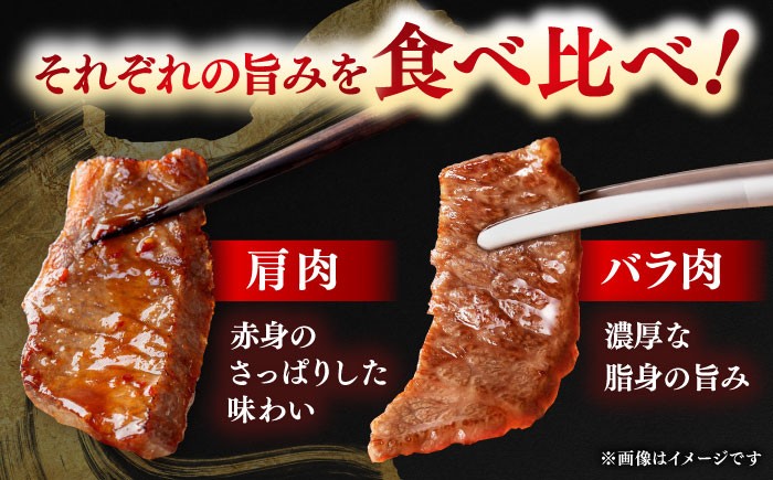 牛肉 焼肉 しまね和牛 肩 バラ 焼肉用 国産牛 焼き肉 BBQ 食べ比べ 