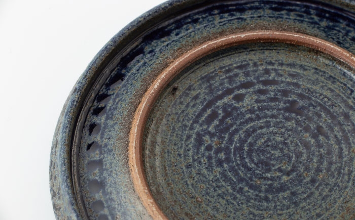 【丸田宣政窯】波刷毛目大皿2枚セット [UBJ016] 焼き物 やきもの 器 大皿