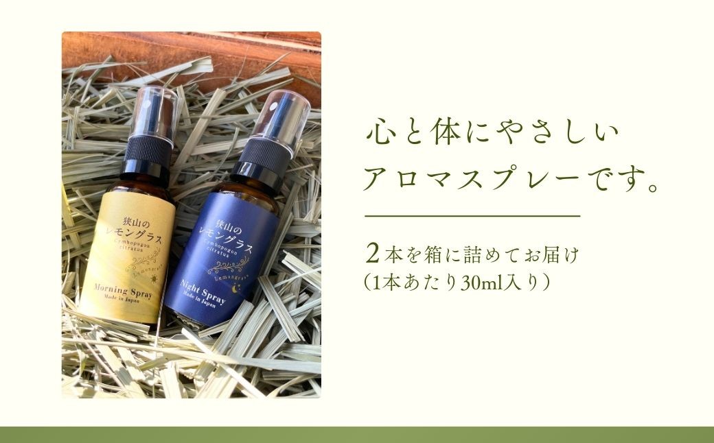 レモングラス ハーブ アロマ スプレー アロマスプレー アロマオイル フレグランス リラックス リフレッシュ 精油 国産