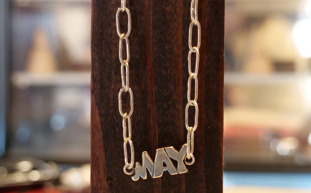 【唯一無二のペットジュエリー】Soothing chain 受注生産 名入れ シルバー アクセサリー オリジナル ハンドメイド