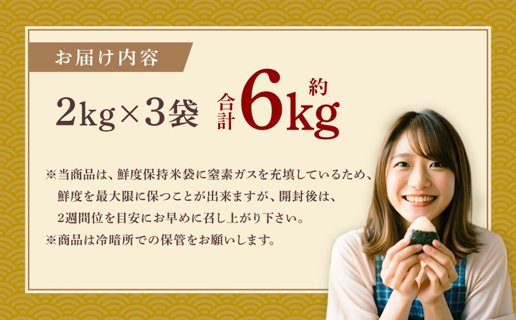 新潟県村上市岩船産 新之助6kg