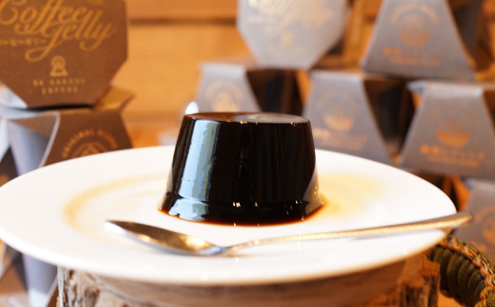 自家焙煎コーヒーゼリー 薪割りブレンド 20個セット