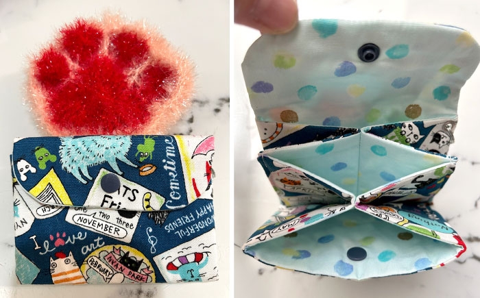 ねこ ネコ 猫 保護猫 猫グッズ 小物 雑貨 かわいい カードケース たわし グッズ 手作り ハンドメイド 人気 おすすめ