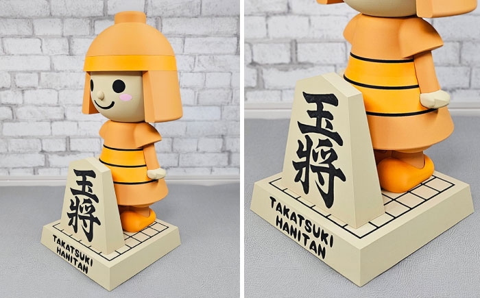 はにたん ハニタン オブジェ インテリア ご当地 キャラクター マスコット 将棋 王将 大阪 大阪府 高槻 高槻市