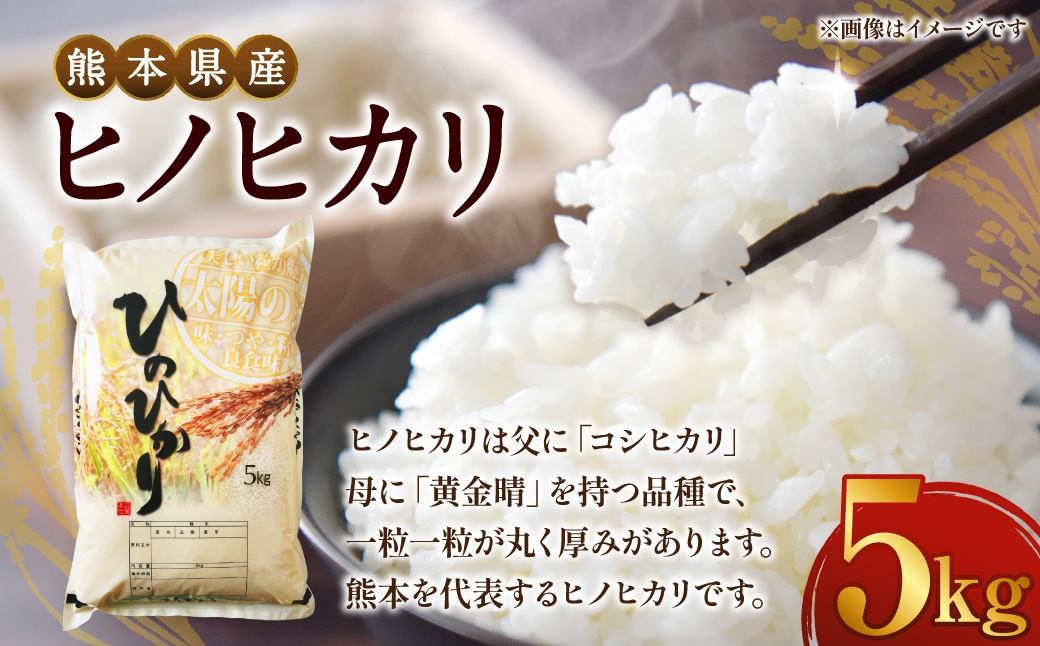 【2025年12月上旬発送開始】【令和7年度産】熊本県産ヒノヒカリ5kg