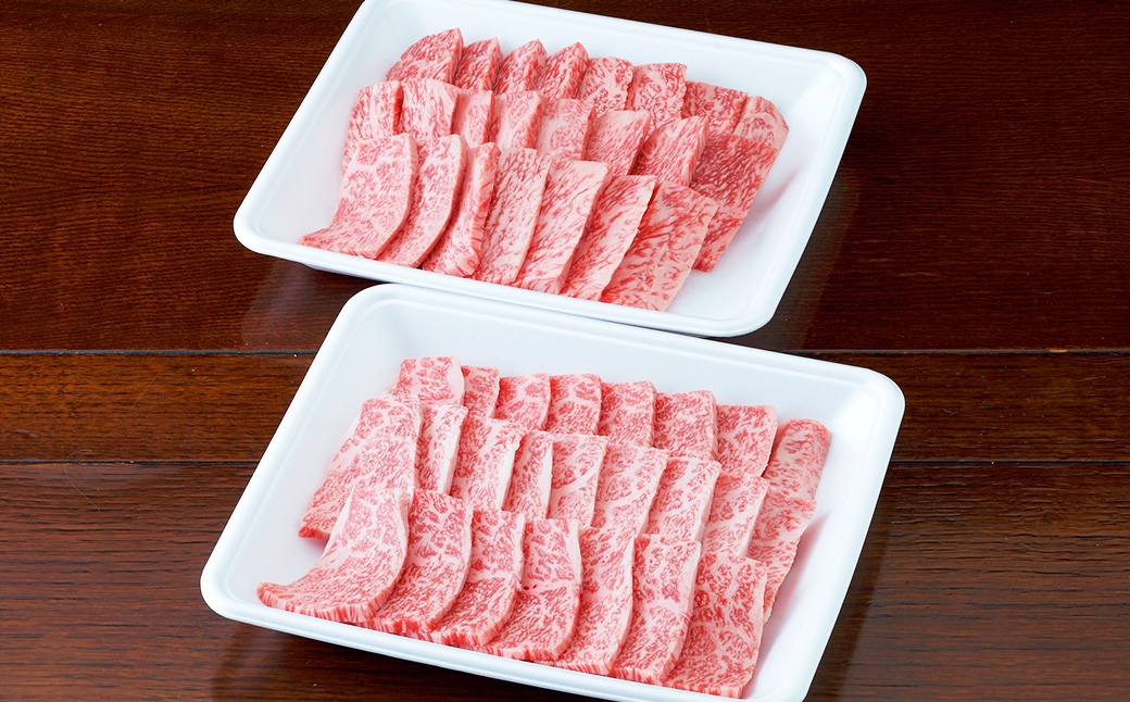 くまもと黒毛和牛 焼き肉用ロース 約600g（約300g×2パック）　