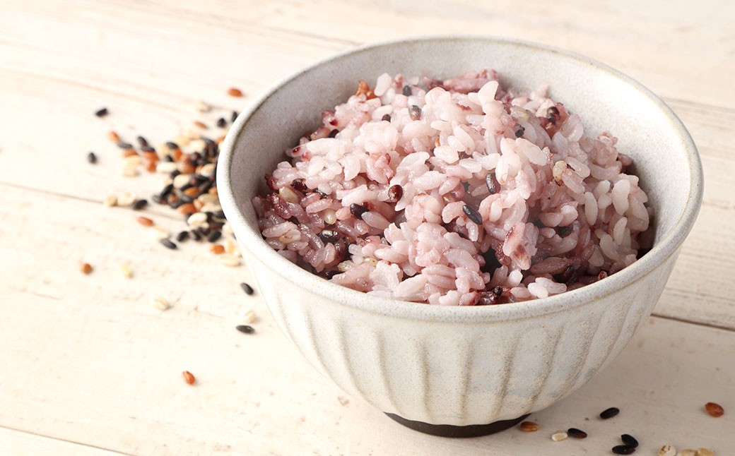 【ご自宅用】 もち麦（皮） 入り！ 五穀米 1.35kg （450g×3袋） 