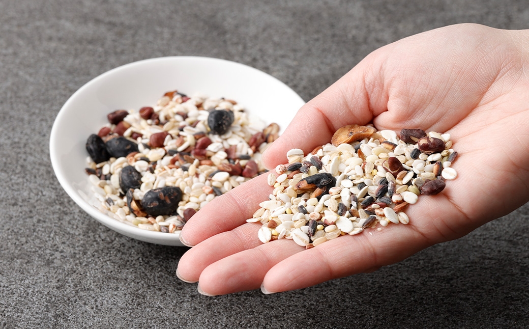 国内産名撰十六穀6袋