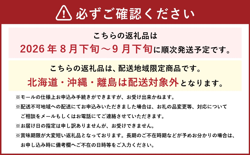 【2026年8月下旬～9月下旬発送予定】岡山県産 マスカット･オブ･アレキサンドリア 約1kg（500g×2房）