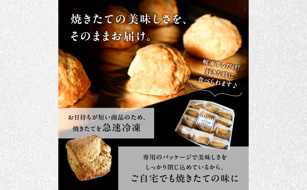 全粒粉スコーンプレーン6個入り