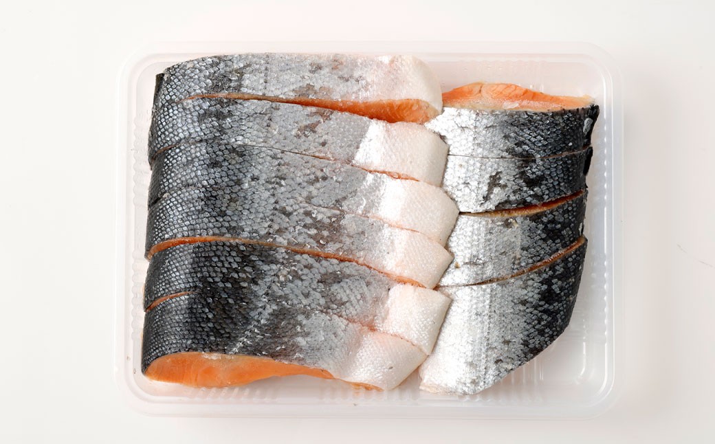 塩銀鮭 切身2パック 約1.6kg（約80g×20切）