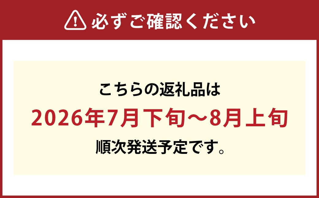 清水白桃（大玉）6～7玉（約2.2kg）