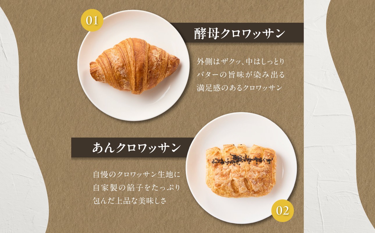 自家培養酵母で焼く店主厳選のアラカルトパン10点セット！