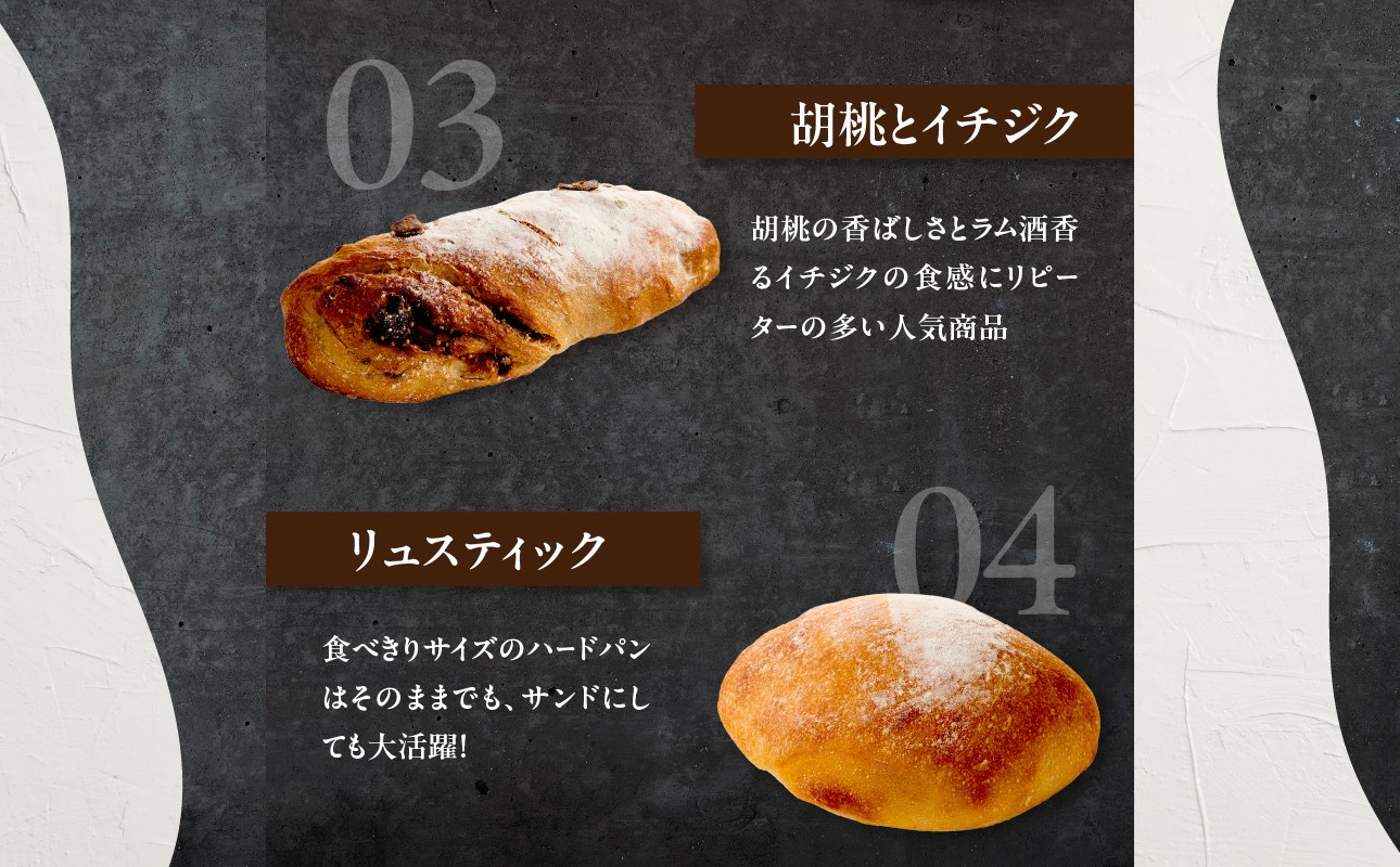 ハード系パン9種＋スコーン1種セット！ 