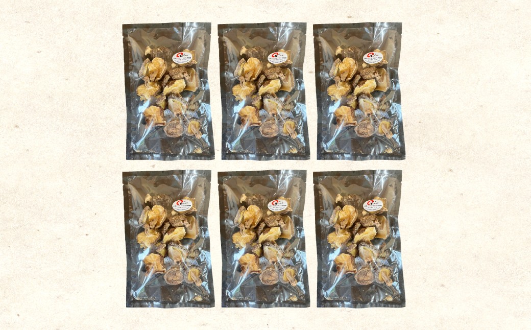 訳あり 原木椎茸 不揃い椎茸 6袋セット