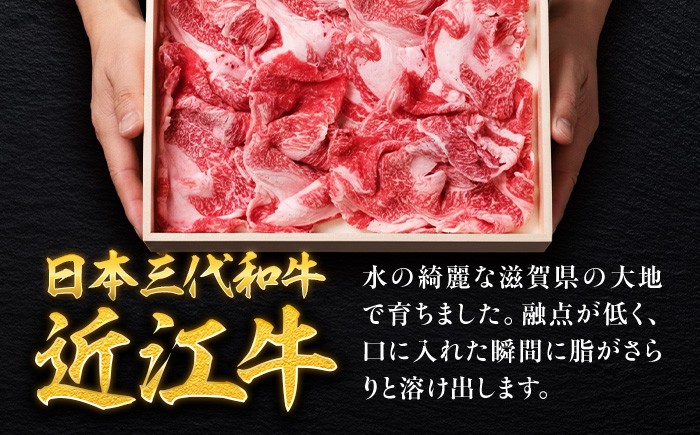 日本三大和牛 近江牛 切り落とし すき焼き A5 牛肉 和牛 国産牛 黒毛和牛 ブランド牛 近江牛 すきやき 500g