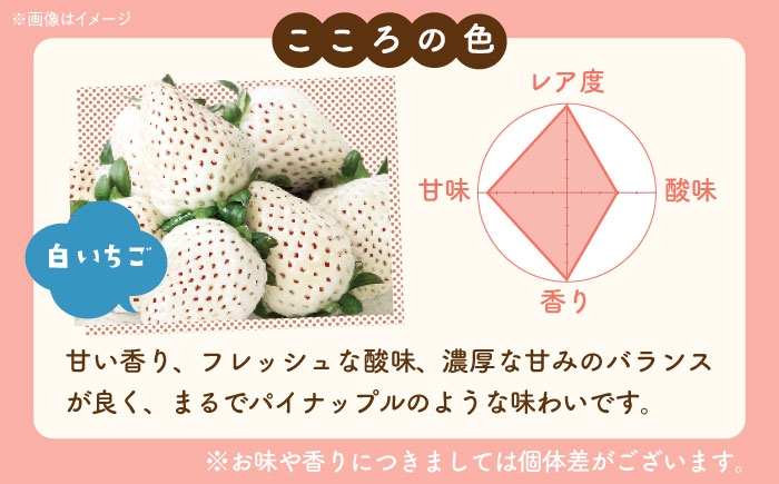 一度で三度おいしい！赤・白・ピンクの3色いちごセット