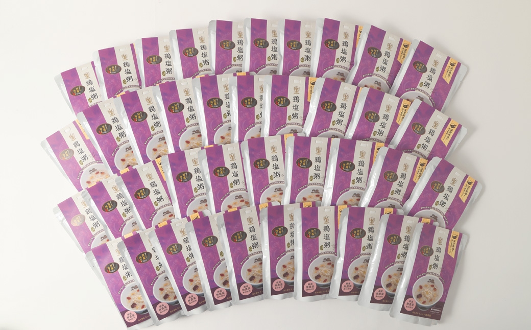 レトルト鶏塩粥セット40食セット／ 230g×40個 鶏 地鶏 粥 お粥 レトルト粥 保存食 