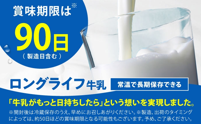 大阿蘇牛乳 ロングライフ くまモンラベル 200ml 24本（12本入り×2ケース） 4.8L