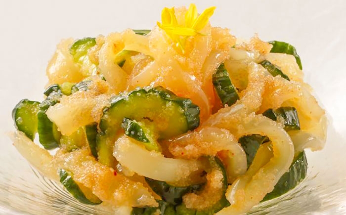 島本の辛子めんたい和え物の中でも一番人気のお品です