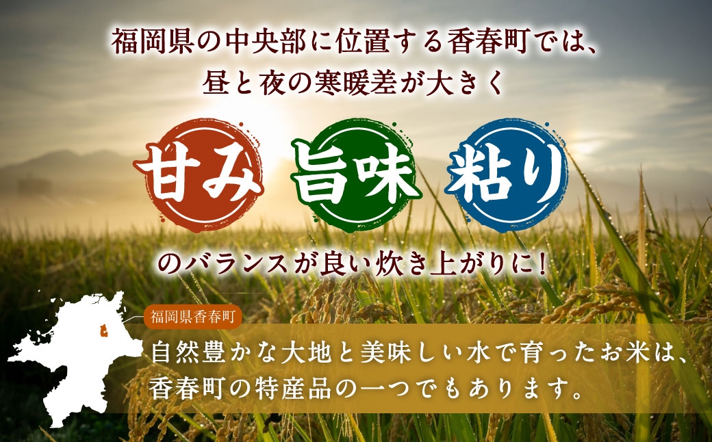 夢つくし 香春町産 わぎえ米 20kg