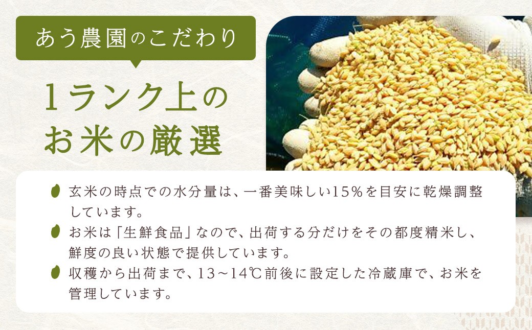 【令和6年産】ひめの凜プレミアム＆自然環境米 鬼北のせせらぎ（コシヒカリ）【えひめの町（超）推し！（鬼北町）】（390-1）