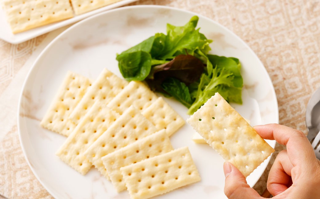 ブルボン「天然酵母のクラッカー」48枚入×6袋