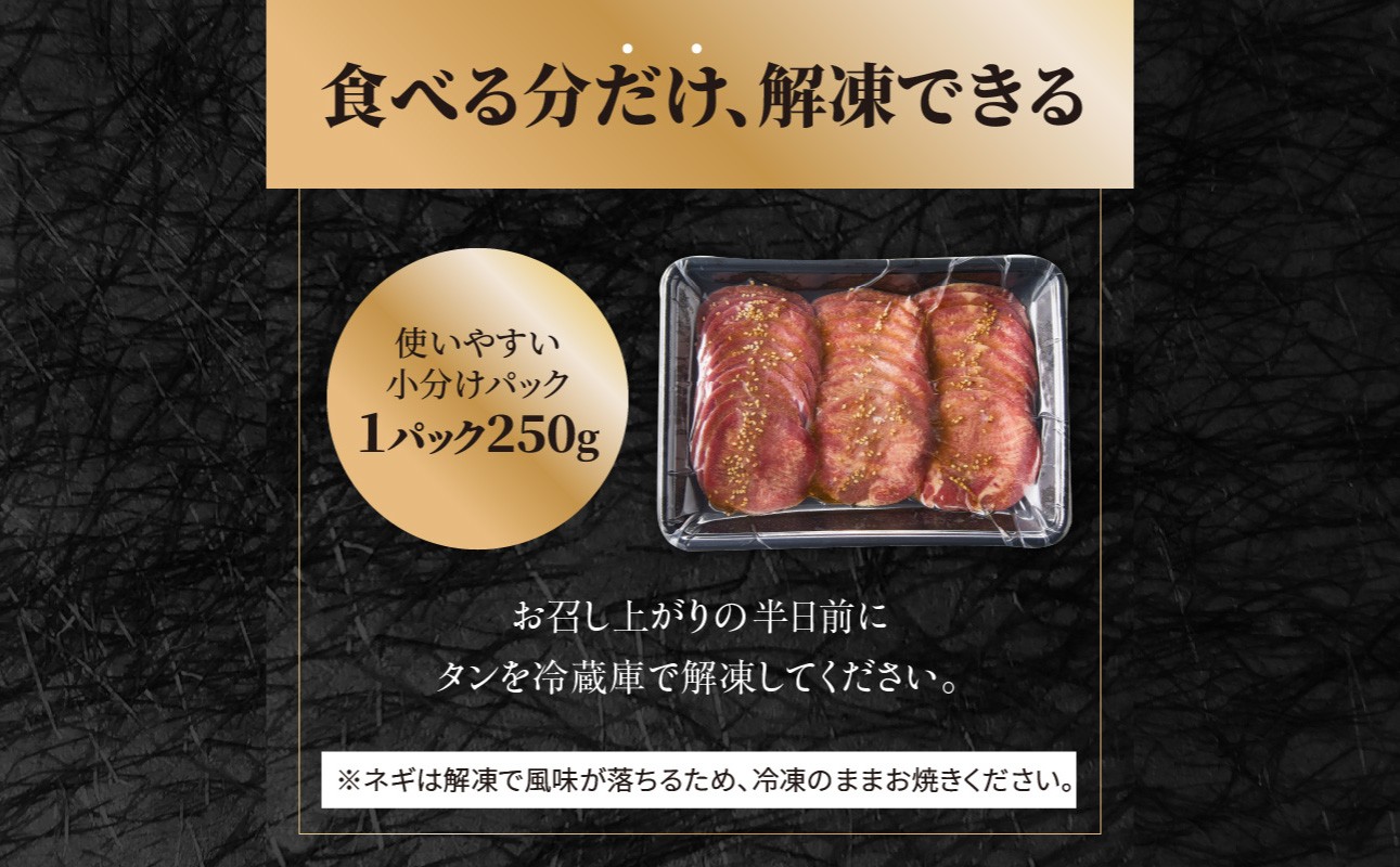 牛タン 薄切り スライス 味付き 塩だれ 焼肉 冷凍 小分け 真空パック 焼くだけ 簡単調理 BBQ