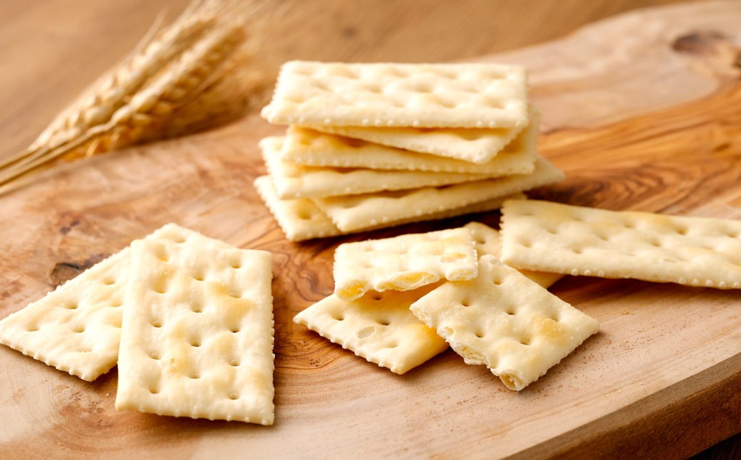 ブルボン「天然酵母のクラッカー」48枚入×6袋