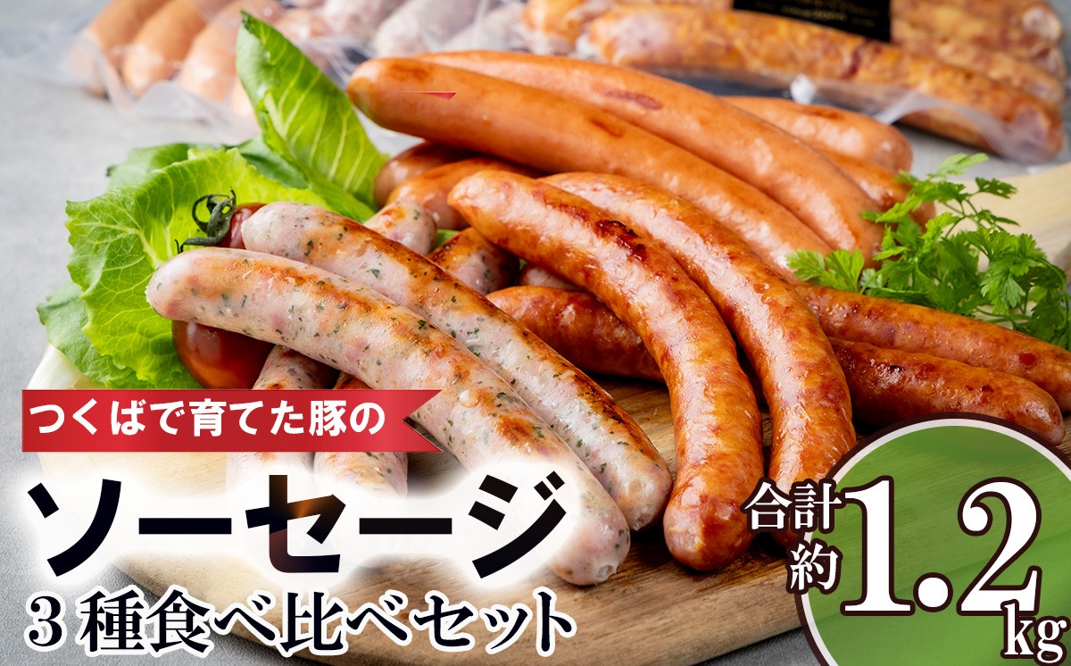 ソーセージ3種食べ比べセット