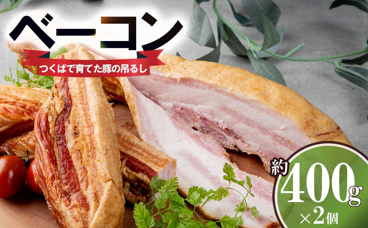 ベーコン　400g×2個