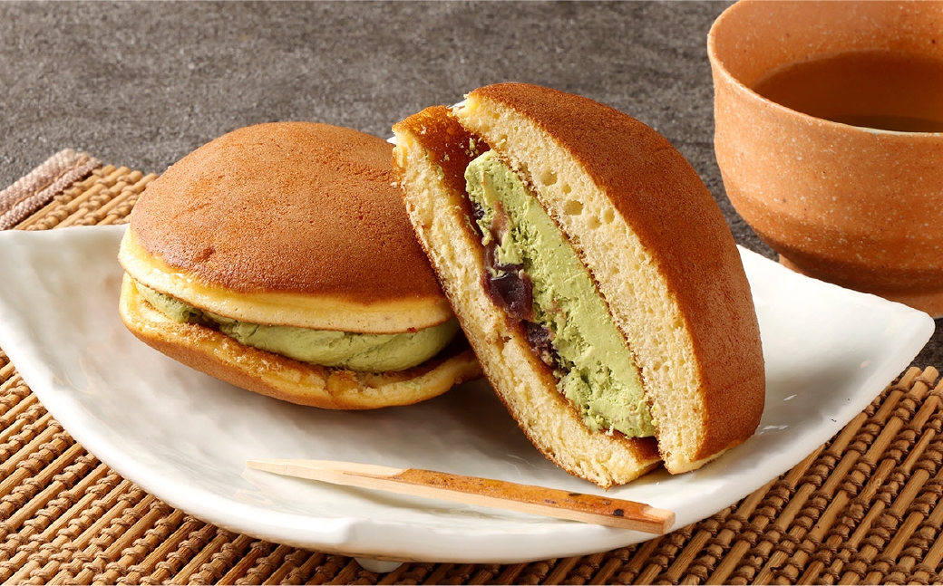 生どら抹茶あずき 8個