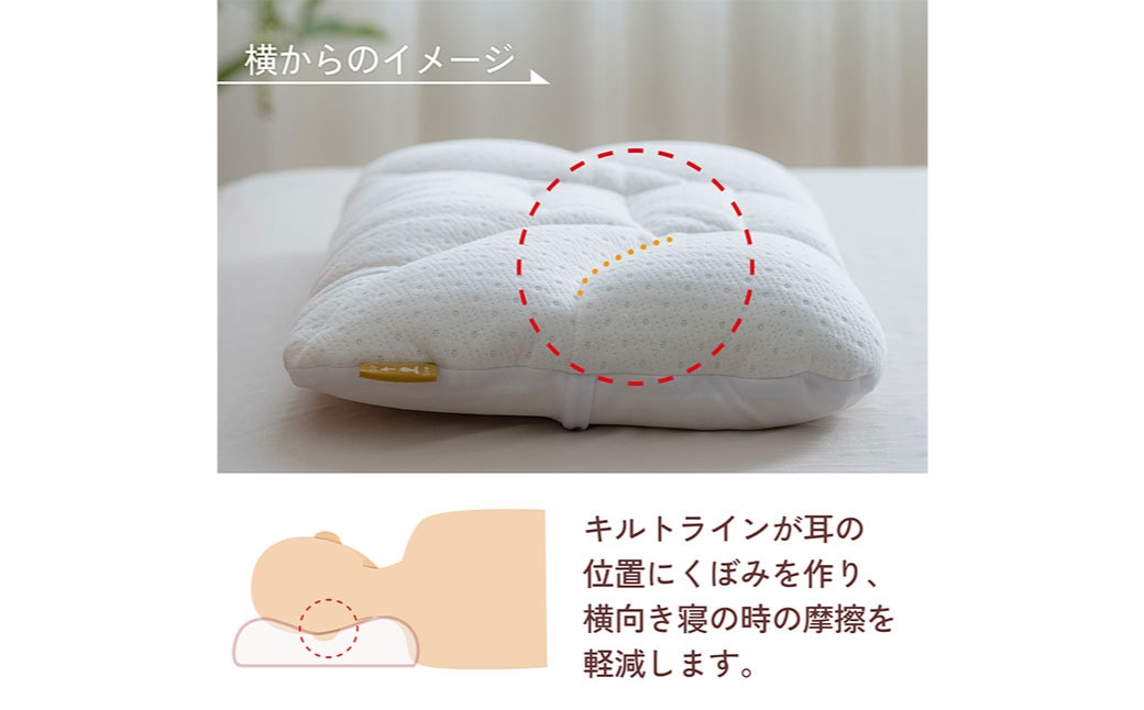 西川 大人ワイドサイズ枕 高め